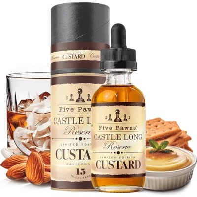 Five Pawns Reserve Castle Long Custard 15ml/60ml