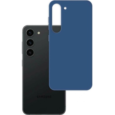 3mk Protection Калъф за Samsung Galaxy S23 Plus, термополиуретанов, 3MK Matt Case, удароустойчив, тъмносин