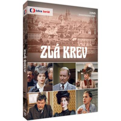 Česká televize Zlá krev (Remasterovaná verze) - 3DVD (042565)