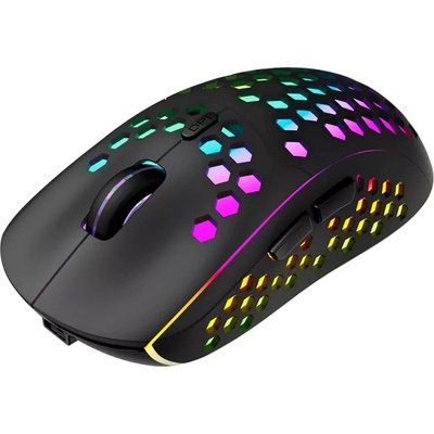 7keys Gaming 2.4G wireless mouse, KA8 sensor, DPI up to 1600, rubber coating on panel, Huano 1million switch, 45cm PVC ca (CND-SGMW18)