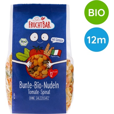 Fruchtbar Cestoviny s príchuťou paradajok a špenátu 12m+ bio 300 g