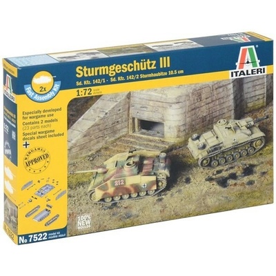 Italeri Sd.Kfz. 142/1 Sturmgeschutz III 1:72