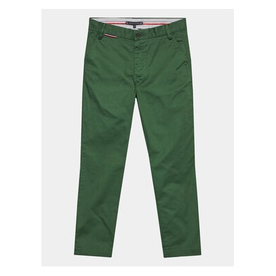 Tommy Hilfiger Текстилни панталони KB0KB08609 D Зелен Slim Fit (KB0KB08609 D)