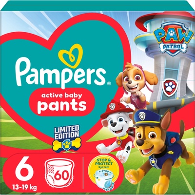 Pampers Памперс панталони 14-19 кг Junior 6 (60 бр. ) Paw Patrol (10DP010572)