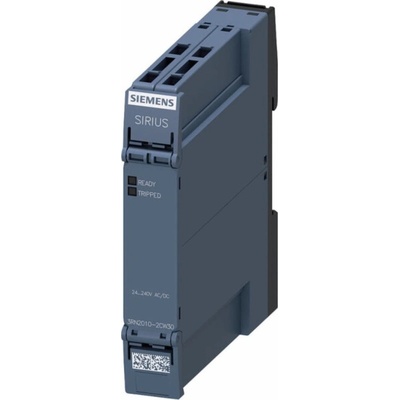 Siemens Termistorové relé motoru , pouzdro 17,5 mm, pružinová svorka 1R + 1Z, US = AC/DC 24 V, 3RN2010-2CW30