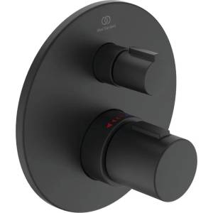Ideal Standard Вграден смесител за душ Ideal Standard Ceratherm T100 матово черно (A5813XG)