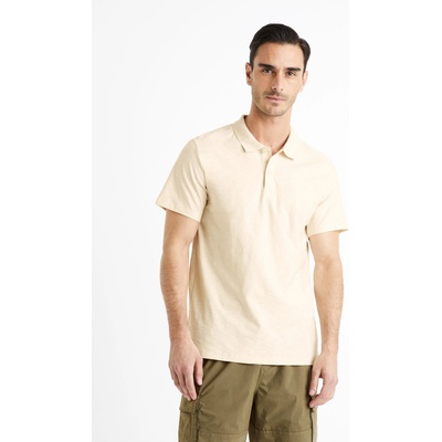 Celio Кремава мъжка основна поло риза Celio Feflame Celio | Byal | МЪЖЕ | S