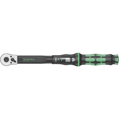 Wera Click-Torque B 2 momentový kľúč s prepínací račňou 3/8 10 mm 20 - 100 Nm 05075611001