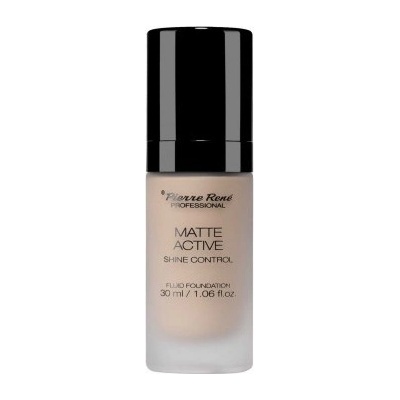 Pierre René Matte Active Voděodolný matující make-up 6 Warm ivory 30 ml