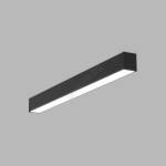 LED2 - LED таванно осветително тяло NOLI LED/30W/230V 3000/3500/4000K 90 cm черно (W4834)