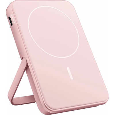 Hama Преносим зарядно устройство Hama Fresh 'n Rebel Magnetic с капацитет 5000 mAh в цвят пастелно розово (002282970000)