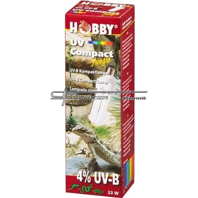 Hobby UV Compact Jungle 23 W 4% UV-B – Zboží Dáma