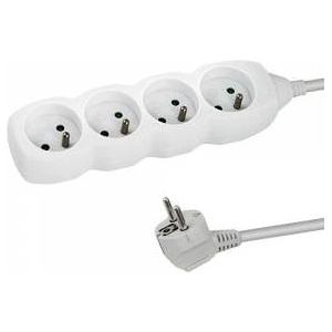 Esperanza power strip 4 sockets 1.5m white