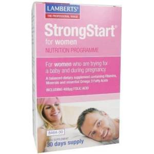 LAMBERTS ЛАМБЕРТС strongstart ЗА ЖЕНИ 30 ТАБЛ / lamberts strongstart for women
