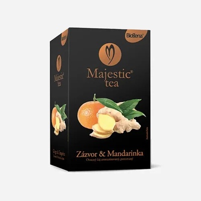 Biogena Majestic Tea zázvor a mandarinka 6 x 20 ks