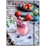 STREET Папка с ластик STREET Smoothie A4 (24835-А-SMOOTHIE)