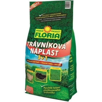 náplasť trávniková 1kg 3 v 1 FLORIA