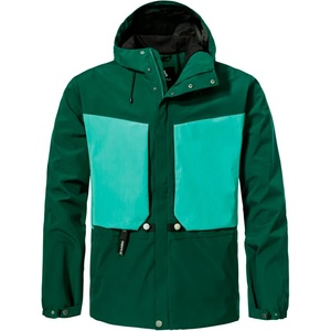 Schöffel Мъжко водоустойчиво яке Schöffel 2L Jacket Style Maghera Waterproof jacket - Fir Green - размер 52 (EU) (002-3832-0214)