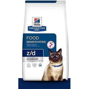 Hill's Hills Prescription Diet z/d AB+ при хранителна непоносимост при котки 6kg