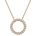 SAVICKI Кръгло колие, злато 585, кубични цирконии, 45 см