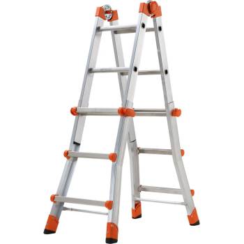 Gierre Алуминиева телескопична стълба gierre peppina al010 3+3 (24010104)