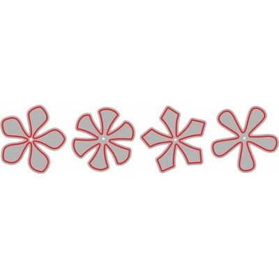 Wiler Vyřezávací šablona Květy 4ks – Zboží Dáma