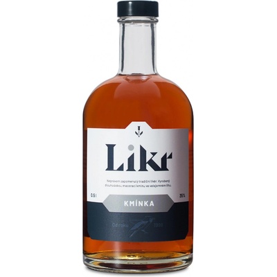 Likr Kmínka 35% 0,5 l (holá láhev)