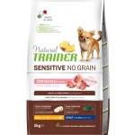 Natural Trainer Natural Sensitive NO GRAIN Мини Възрастен Свинско 2 кг