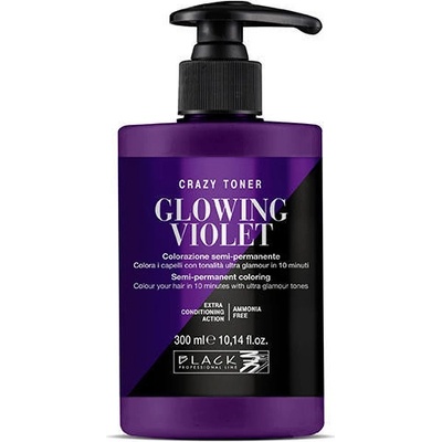 Black Crazy Toner Glowing Violet 300 ml