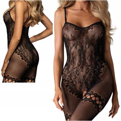 Obsessive Body Bodystocking F213 čierna