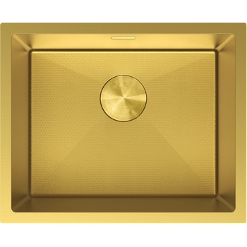 Mexen Trixo стоманена мивка с 1 отделение 540 x 440 mm, златен HC - 6414541000-55HC (6414541000-55HC)