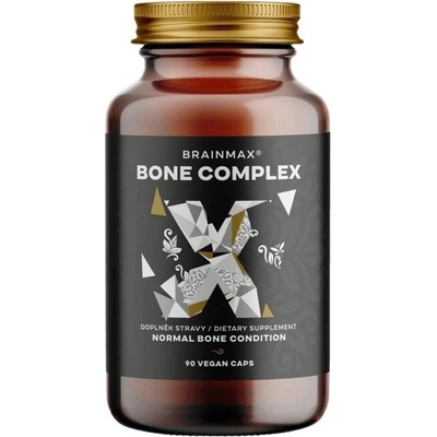 BrainMax Bone Complex podpora zdraví kostí 90 rostlinných kapsúl