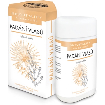 Biovitality Padání vlasů bylinná směs 60 tablet