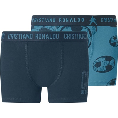 CR7 chlapecké boxerky 2 kusy navy modrá / modrá – Zbozi.Blesk.cz