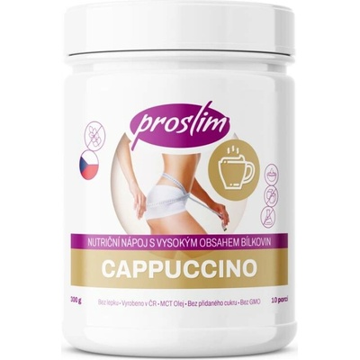 Proslim Proteinový koktejl Delikátní Cappuccino 300 g