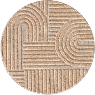 Ayyildiz Светлорозов кръгъл килим ø 120 cm Art 1121 - Ayyildiz Carpets (ART1201201121ROSE)