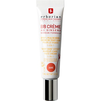 Erborian BB krém SPF 20 BB Creme Make-up Care Face Cream Dore 15 ml