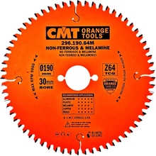 CMT Pilový kotouč na lamino, plast a neželezné kovy D190x2,8 d30 Z64 HM