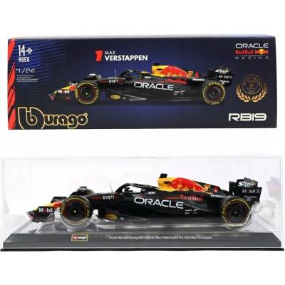 BburagoModel ORACLE RED BULL RB19 2023 #1 Max Verstappen s vitrínou 1:24