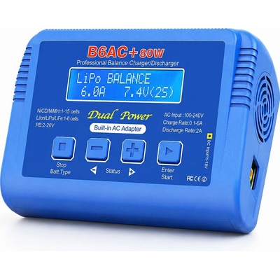 Imax B6AC+ 80W nabíječ i vybíječ (balancer, vestavěný zdroj) – Zbozi.Blesk.cz