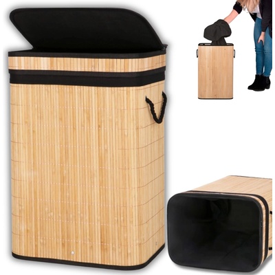 G21 72 l bambusový s hnědým košem 63555151