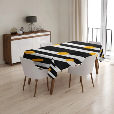 Sablio Obrus Pruhy a bodky 130x170 cm