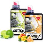 Dedra AQUATIX 1+1 комплект | гелове за съдомиялна машина | 115 измивания | ULTRA RAPID + ALL INCLUSIVE