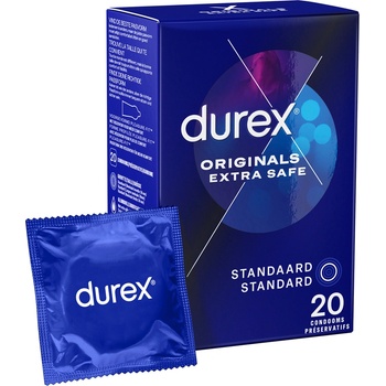 Durex Originals Extra Safe - Презервативи - 20 броя