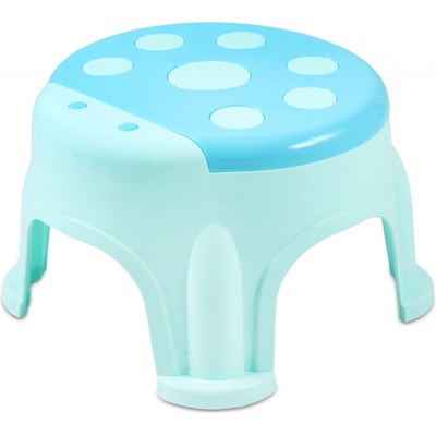 HomePRO 114105 Detská taburetka, Stolička LIENKA 20x15cm, modrá