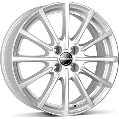 Borbet BL4 7x17 4x100 ET48 silver