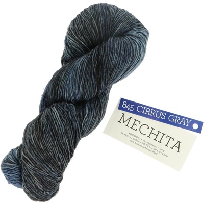 Malabrigo Mechita Cirrus Grey 845 modrá