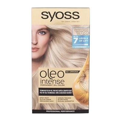 Syoss Oleo Intense 12 01 ultra platinový