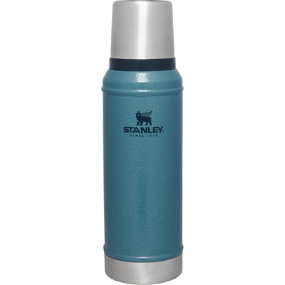 STANLEY 1913 Classic Legendary Thermos Flask 0.94L - Keeps Hot or Cold for 24 Hours - Dishwasher Safe - Lid Serves as a Mug - Vacuum Flask BPA Free - Stainless Steel Thermos Flask - Hammertone Lake - 10-11346-094