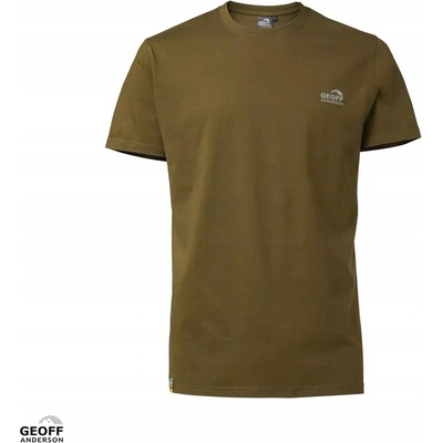 Geoff Anderson Organic Tee Logo zelená